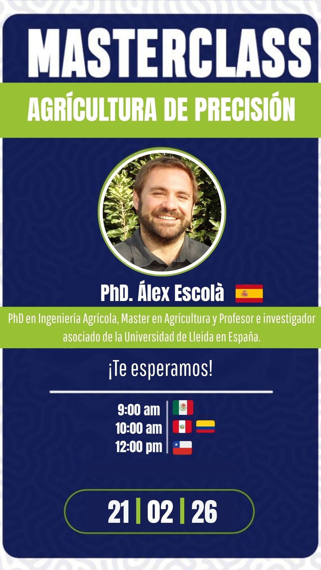 Master Class: Agricultura de Precisión