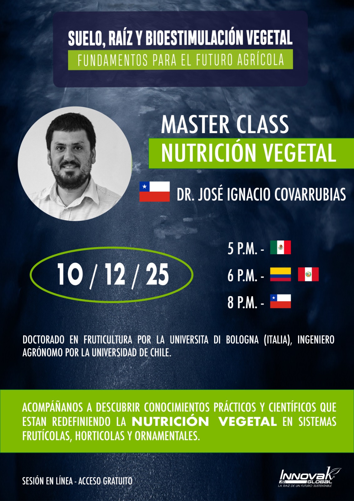 Master Class: Nutrición Vegetal